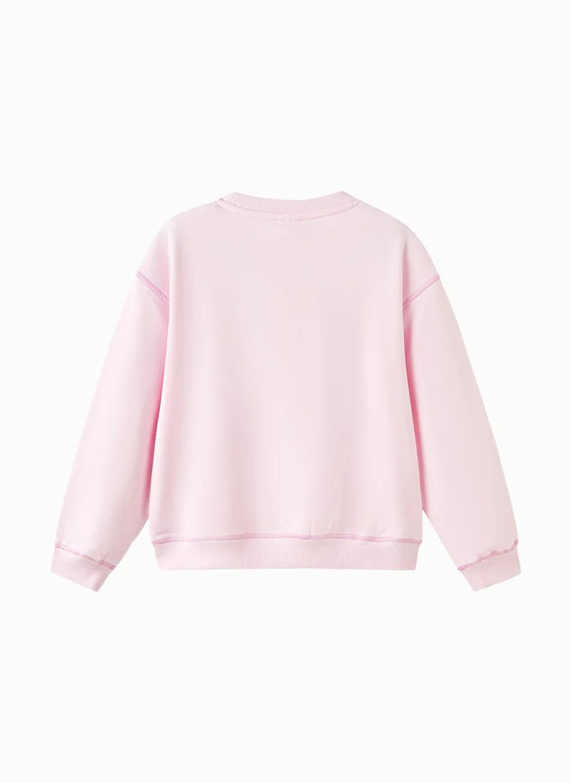 Balabala Pink Kids Girls Round neck sweatshirt for Women | Best Price UAE